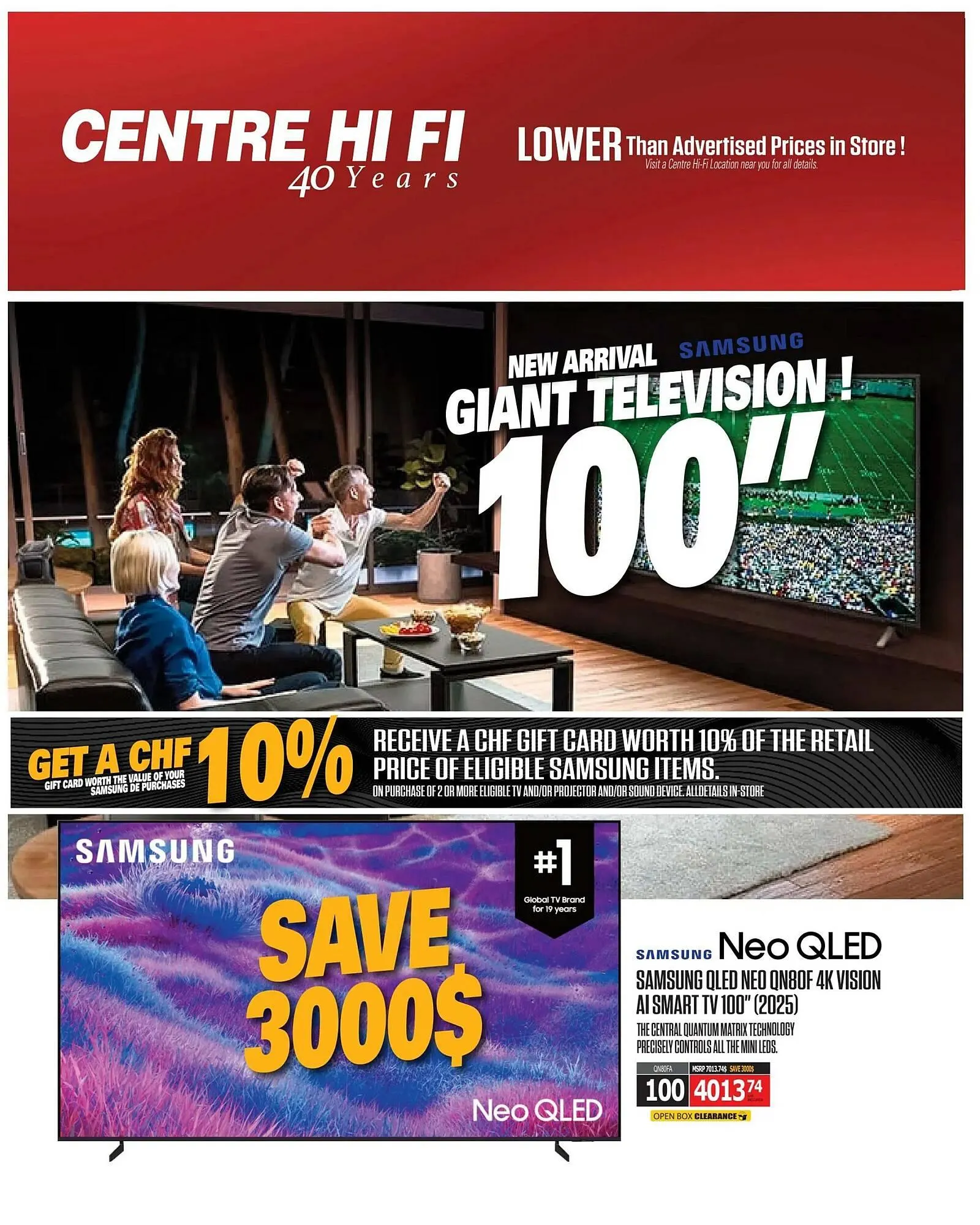 Centre Hi-Fi flyer from January 30 to February 5 2026 - flyer page 12