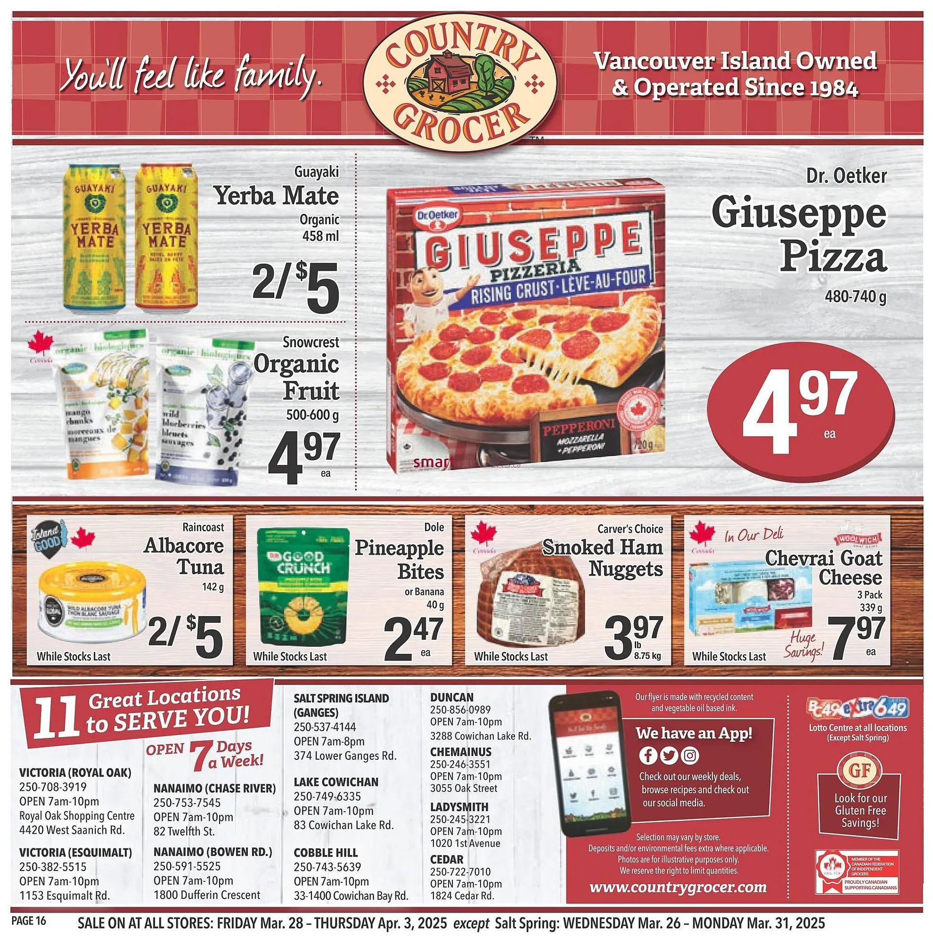 Country Grocer flyer from March 27 to April 2 2025 - flyer page 16
