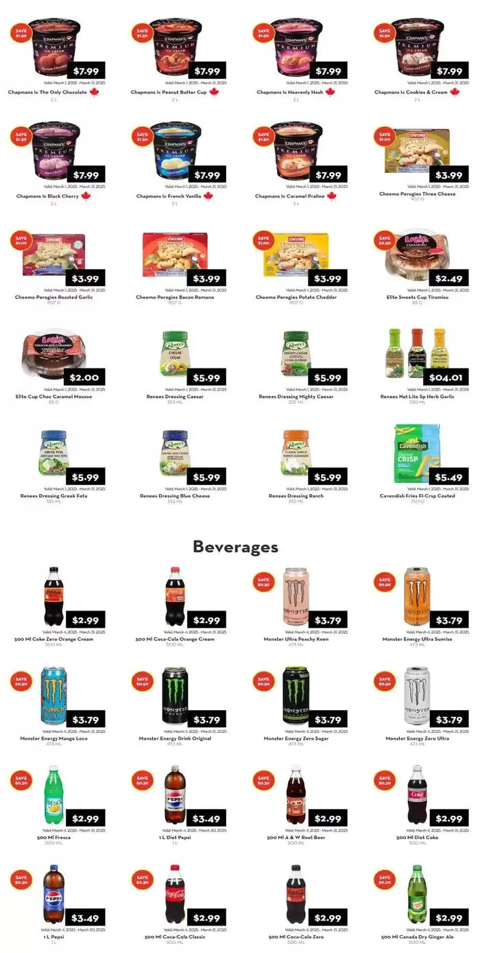 Current deals and offers from March 5 to March 31 2025 - flyer page 5