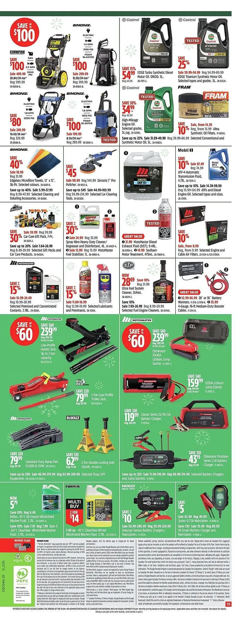 Canadian Tire flyer from November 6 to November 13 2025 - flyer page 25