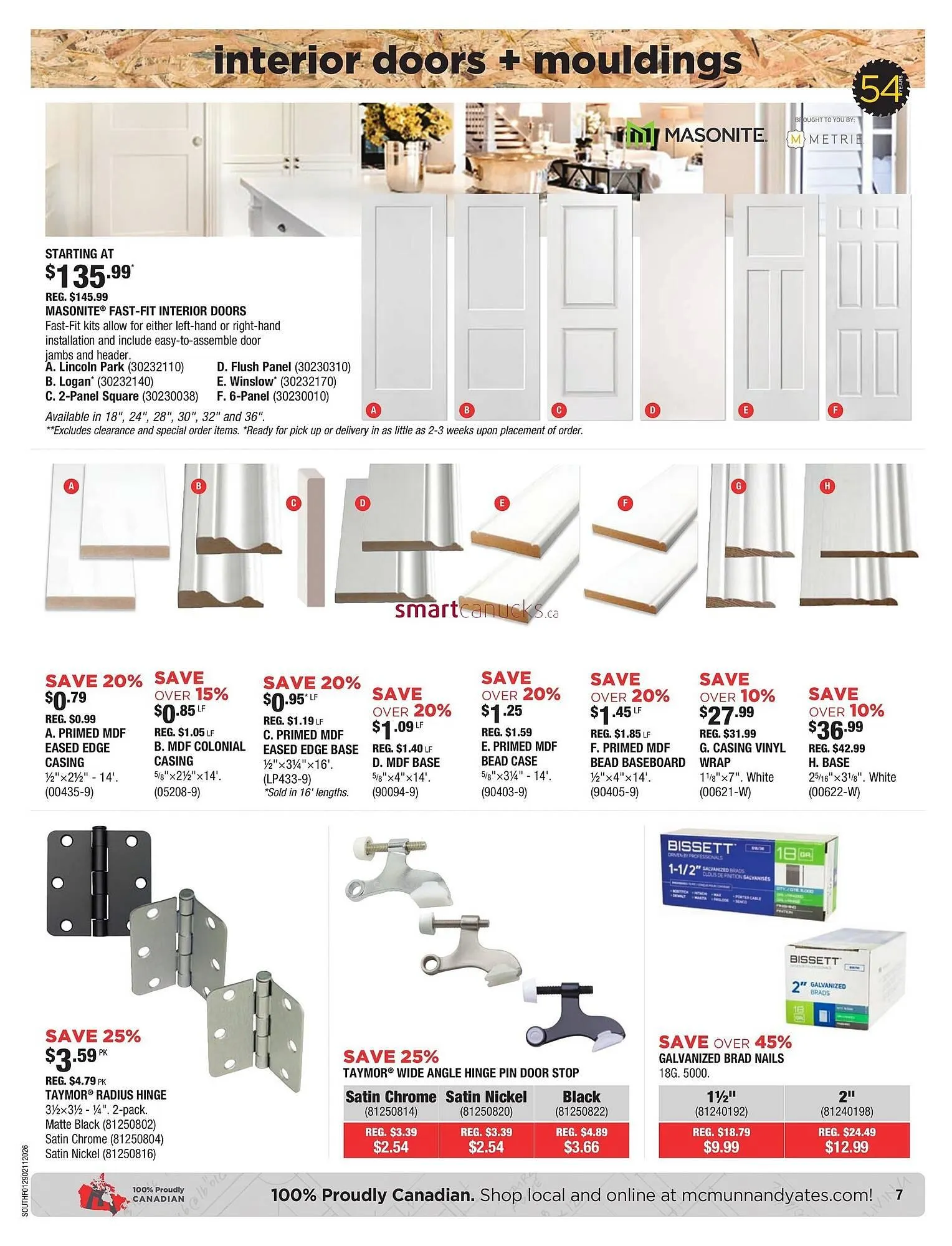 McMunn & Yates Building Supplies flyer from January 29 to February 11 2026 - flyer page 7