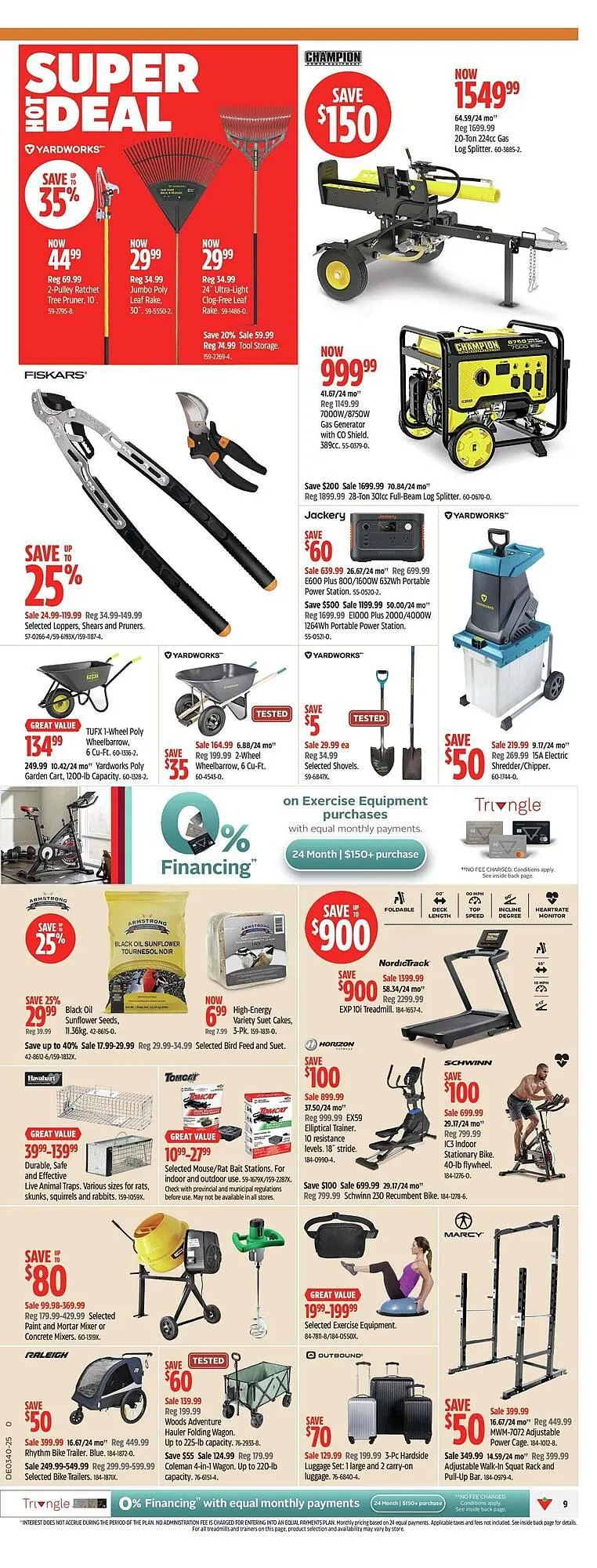 Canadian Tire flyer from September 26 to October 17 2025 - flyer page 14