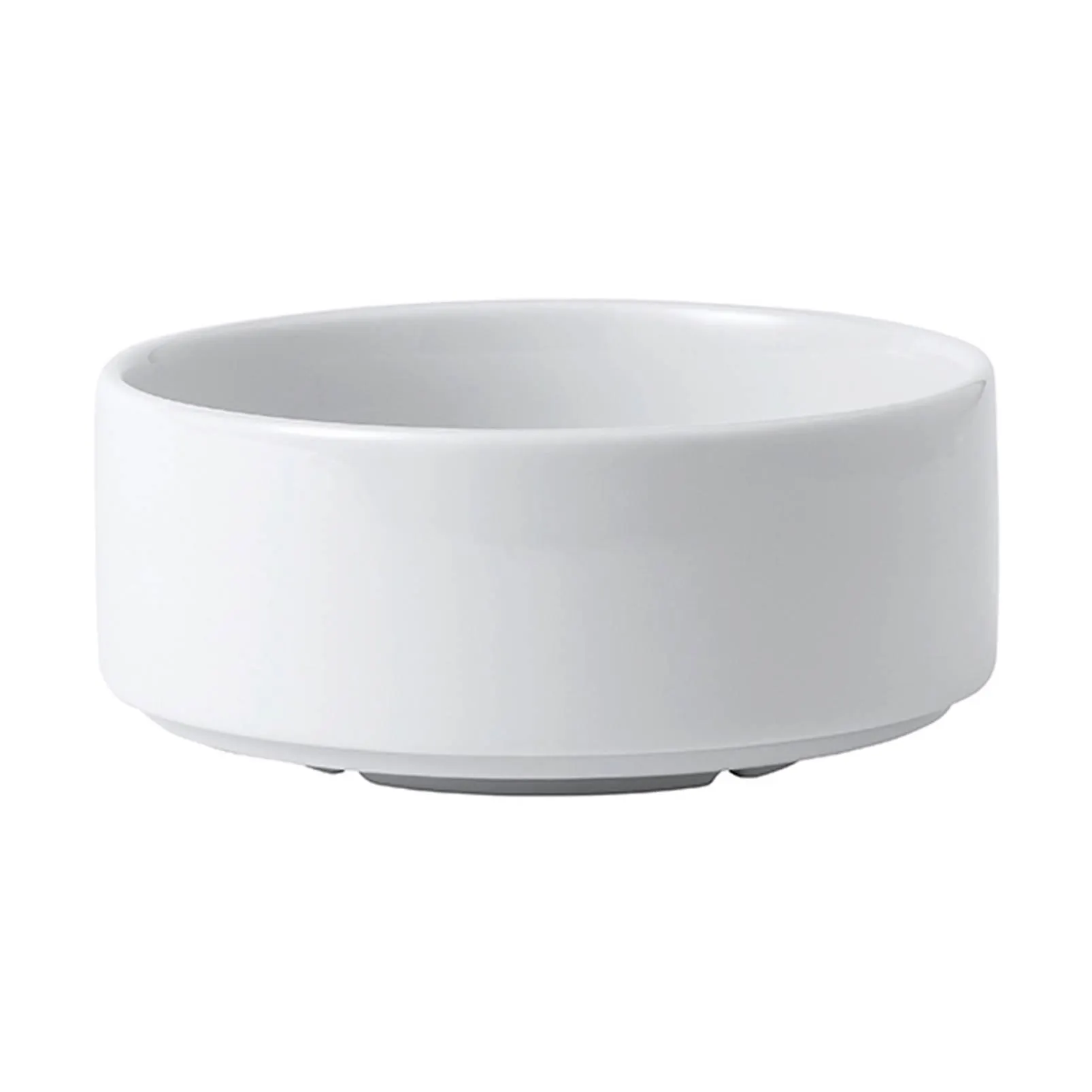 Loop White Stackable Soup Bowl