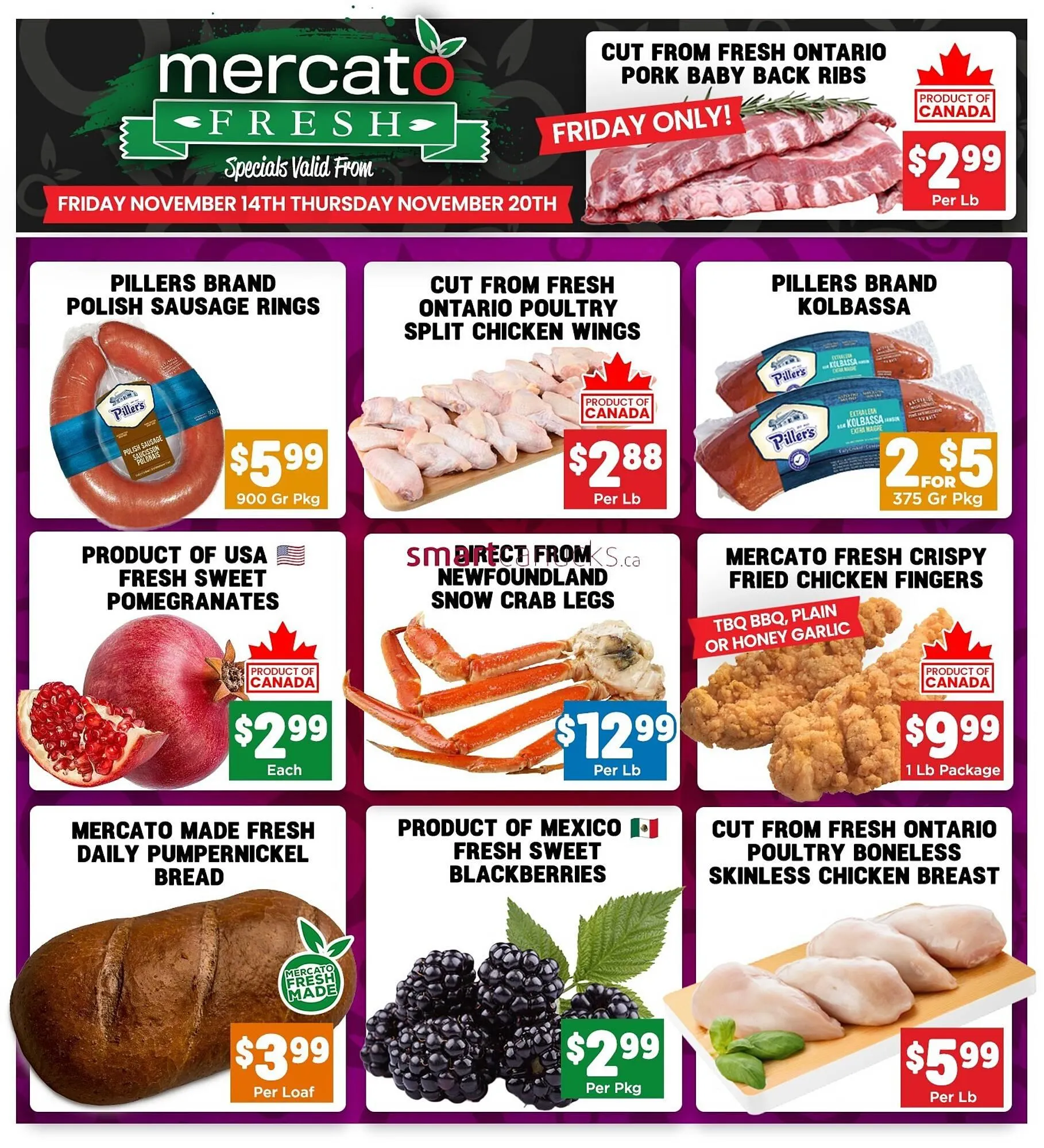 Mercato Fresh flyer from November 13 to December 10 2025 - flyer page 1