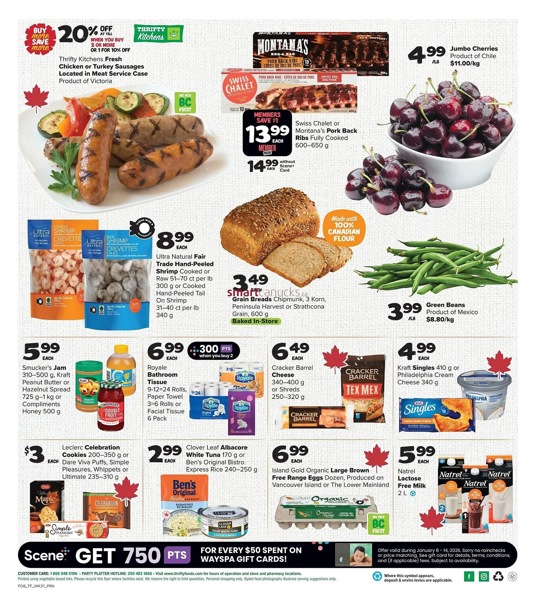 Thrifty Foods flyer from January 8 to January 14 2026 - flyer page 2