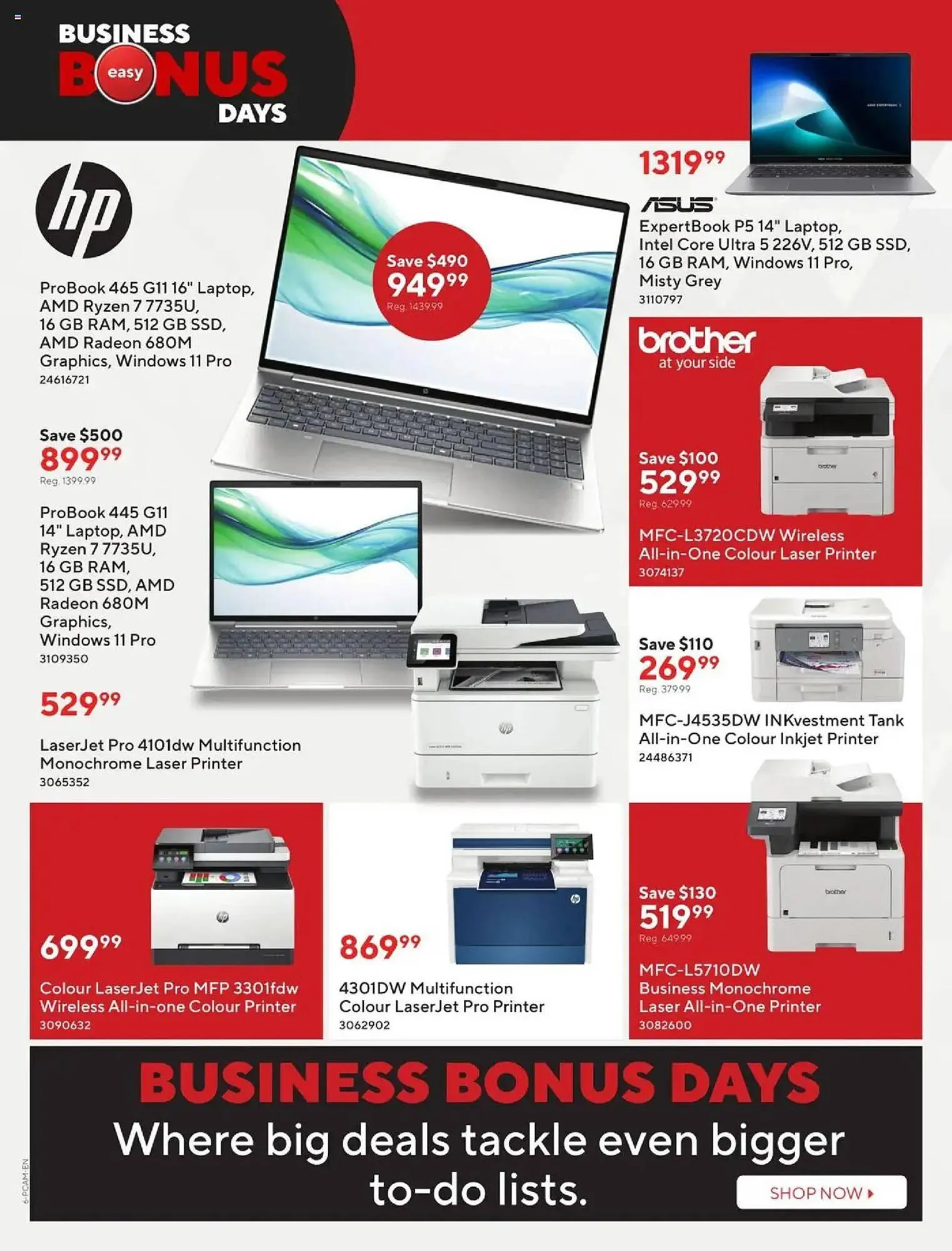 Staples flyer from October 3 to October 16 2025 - flyer page 6