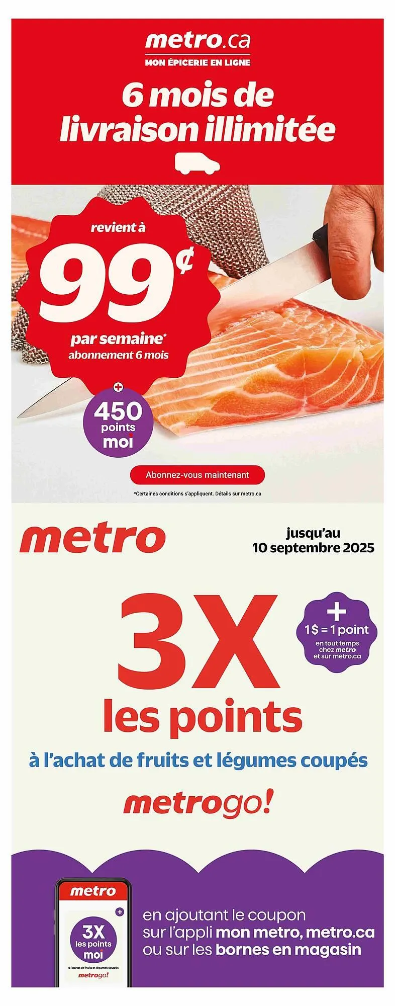 Metro flyer from August 20 to August 31 2025 - flyer page 7