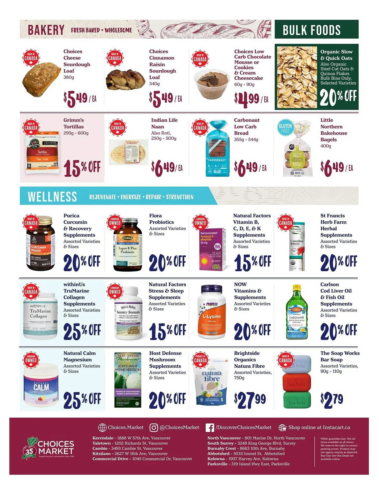 Choices Market flyer from March 19 to March 25 2026 - flyer page 6