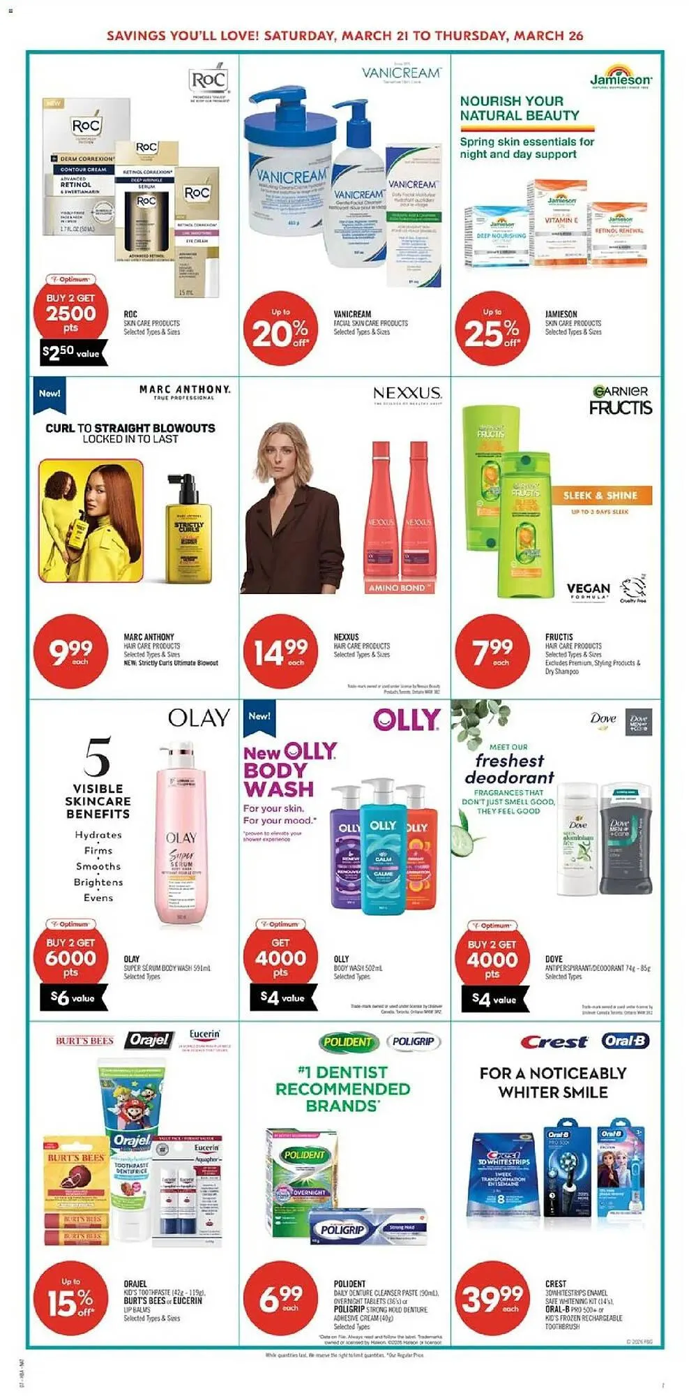 Shoppers Drug Mart flyer from March 21 to March 22 2026 - flyer page 12