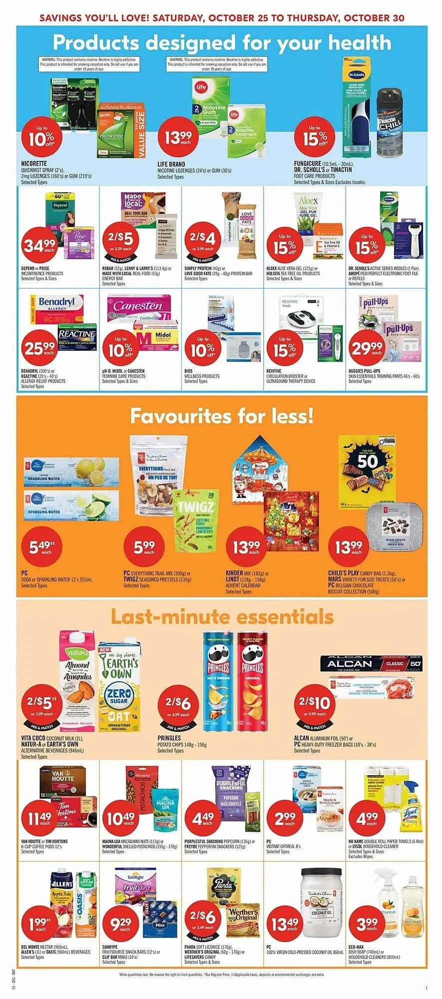 Shoppers Drug Mart flyer from October 25 to October 31 2025 - flyer page 17