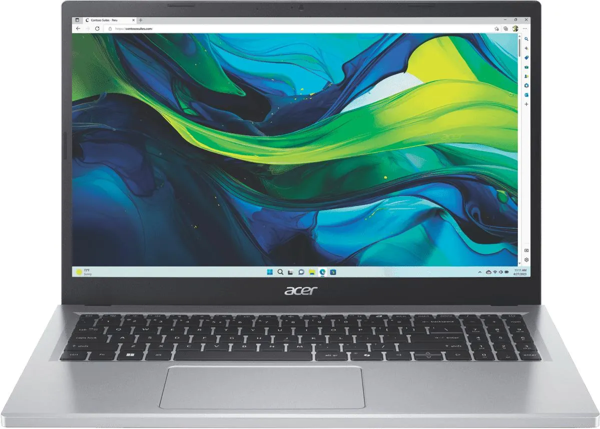 Aspire GO 15.6" Intel N100 4GB 128GB Laptop