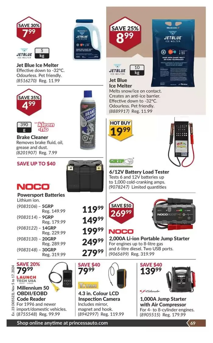 National Sale from November 5 to November 17 2024 - flyer page 73