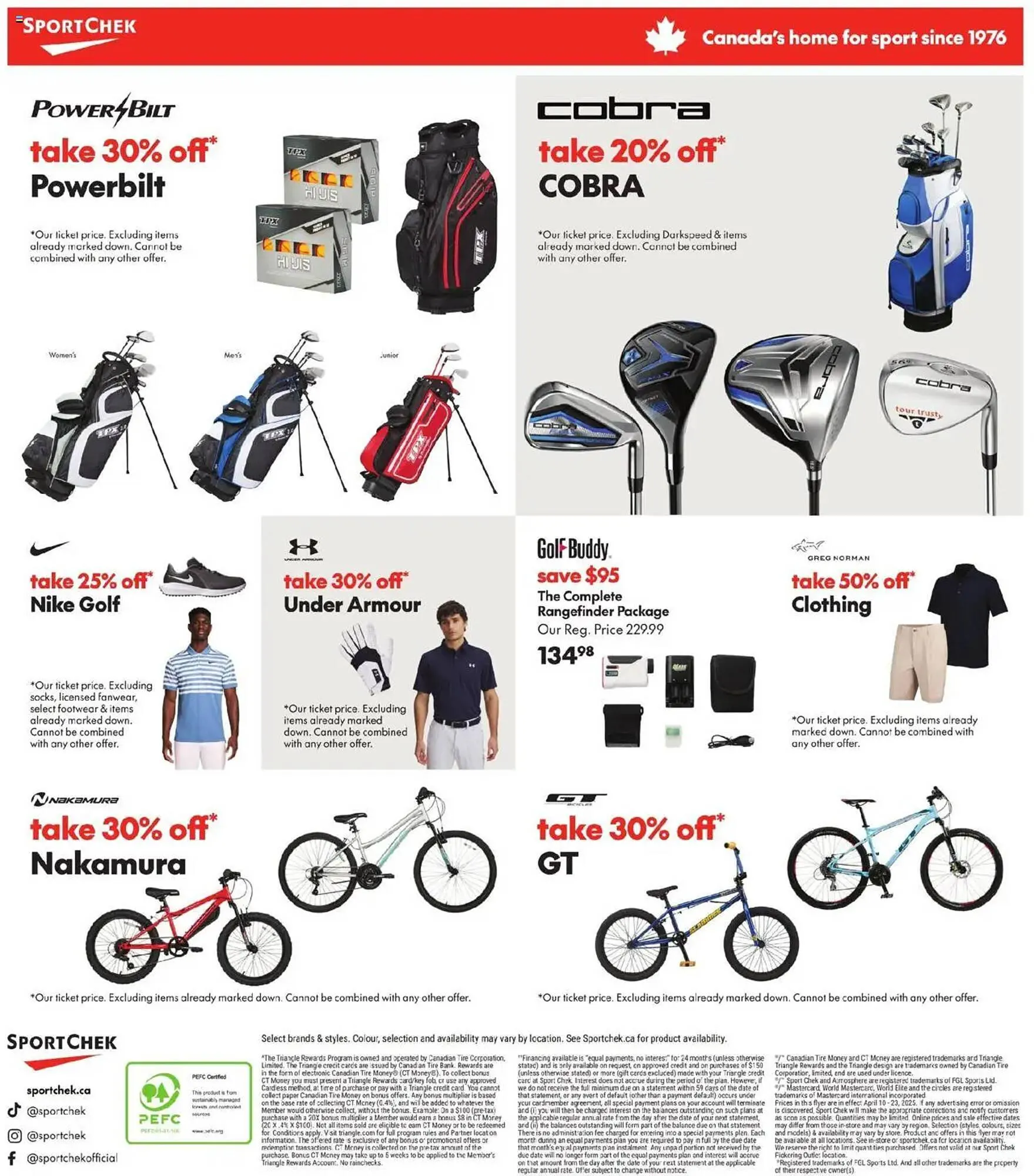 Sport Chek flyer from April 10 to April 23 2025 - flyer page 6