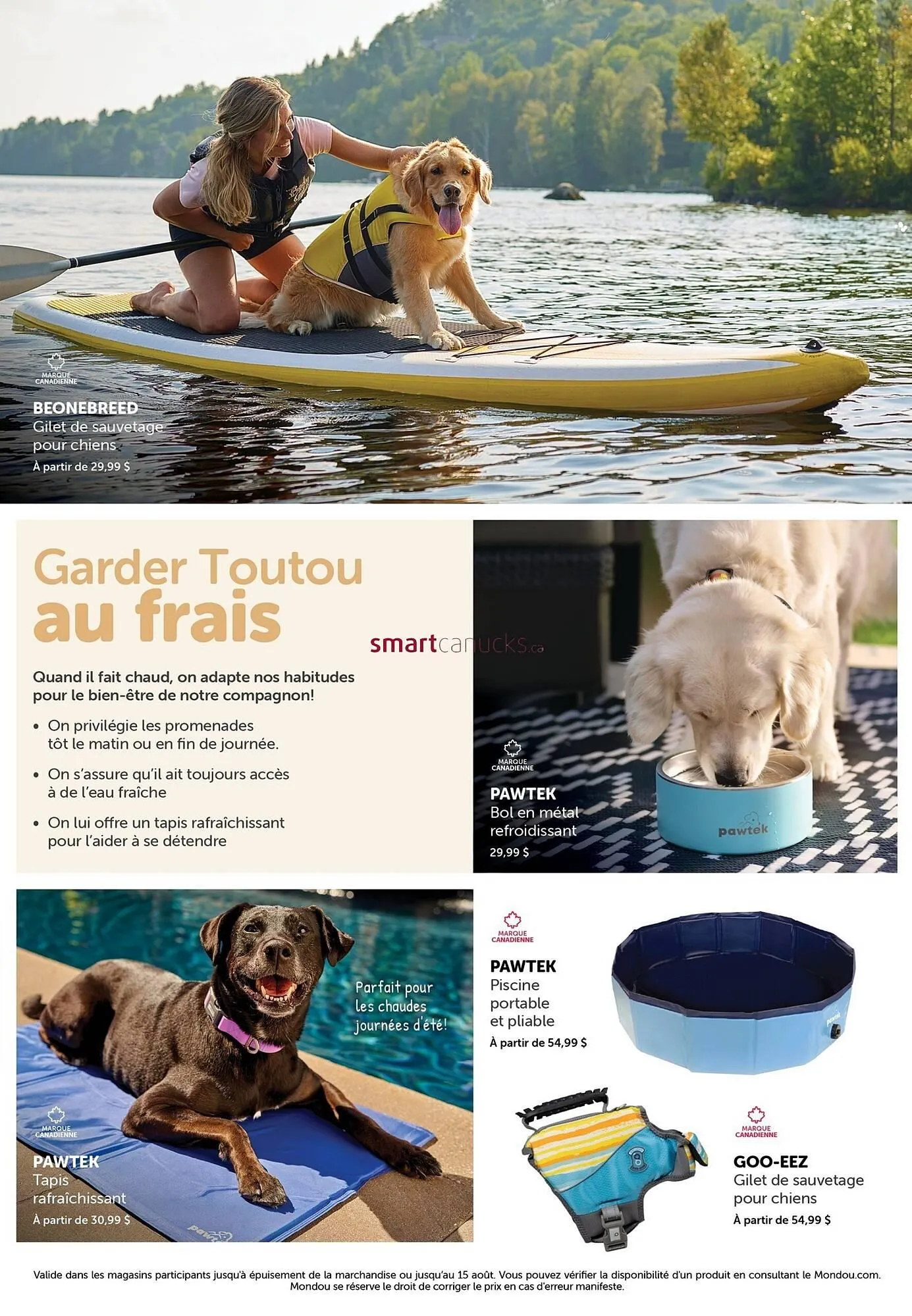 Mondou flyer from May 15 to August 15 2025 - flyer page 4