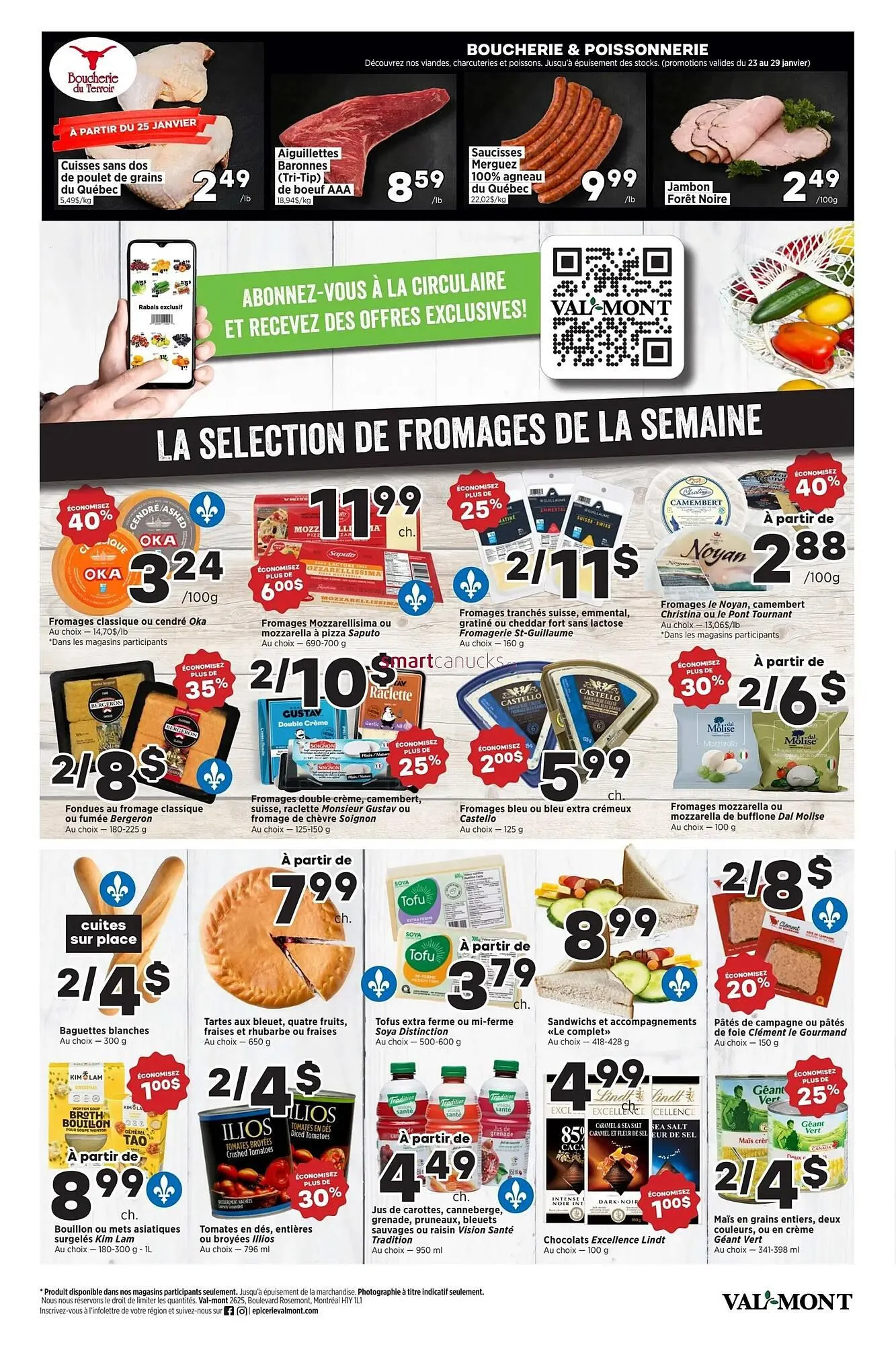Val-Mont flyer from January 23 to January 29 2025 - flyer page 3
