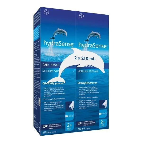 HydraSense Medium Stream, 2 x 210 mL