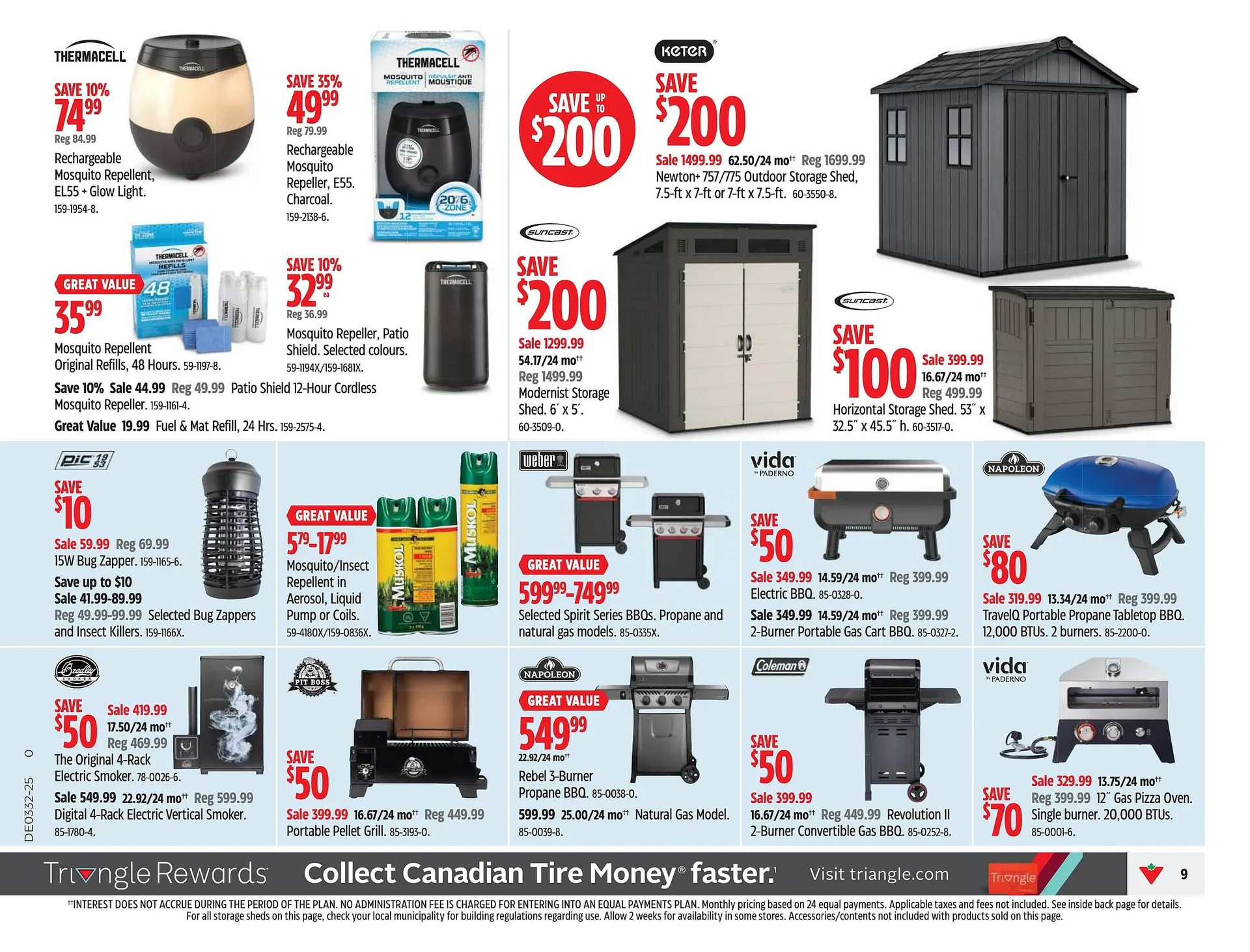 Canadian Tire flyer from July 31 to August 6 2025 - flyer page 9