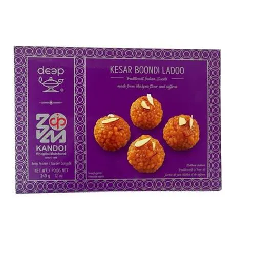 Deep Mit Kesar Boondi Ladoo 12pcs
