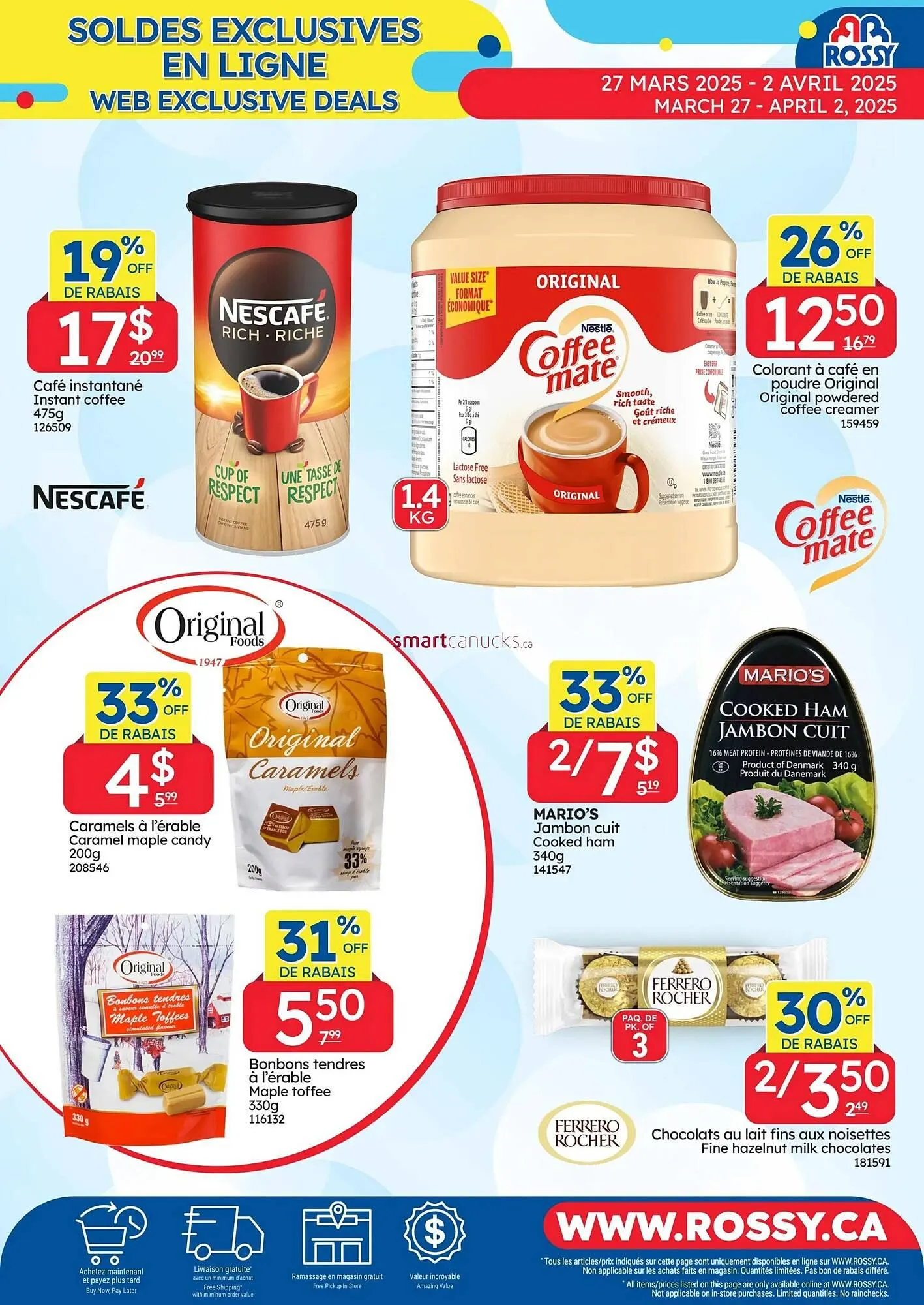 Rossy flyer from March 27 to April 2 2025 - flyer page 14