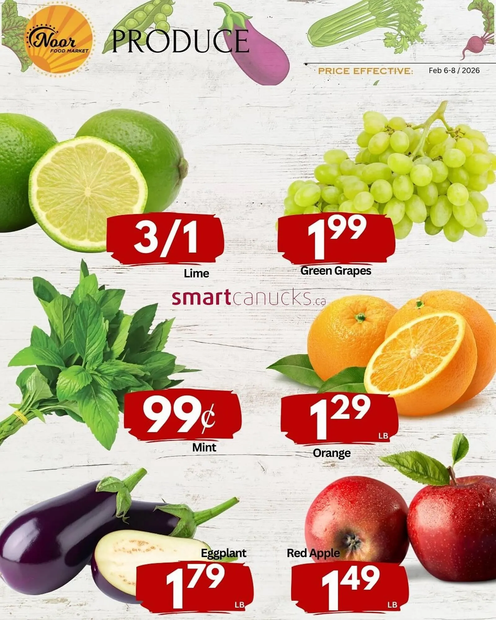 Noor Food Market flyer from February 6 to February 12 2026 - flyer page 2