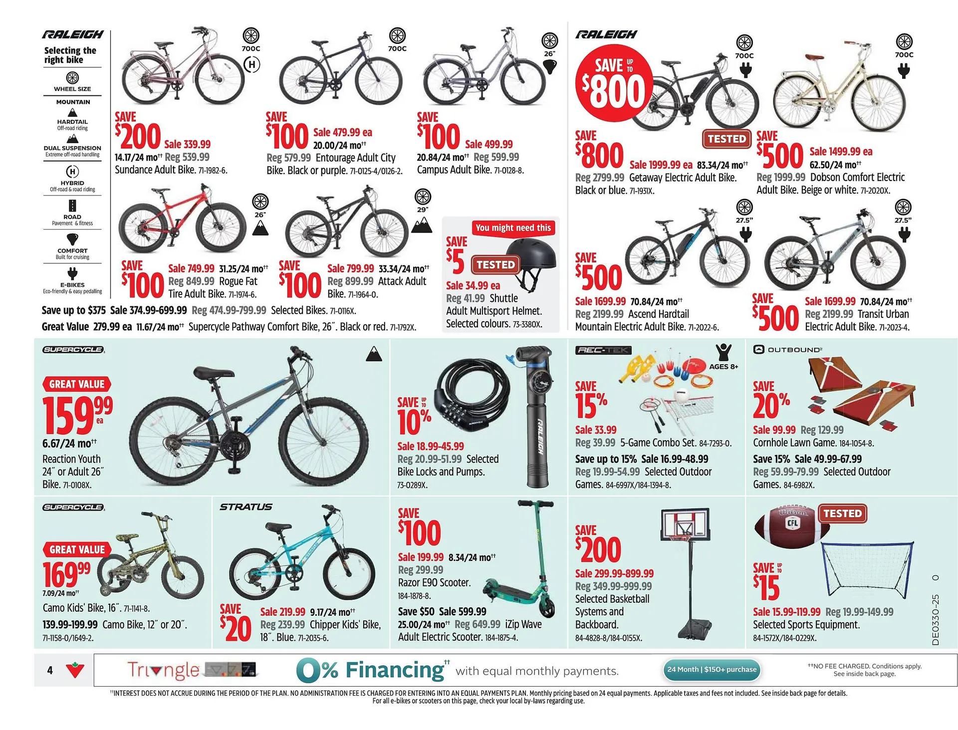 Canadian Tire flyer from July 17 to July 23 2025 - flyer page 4