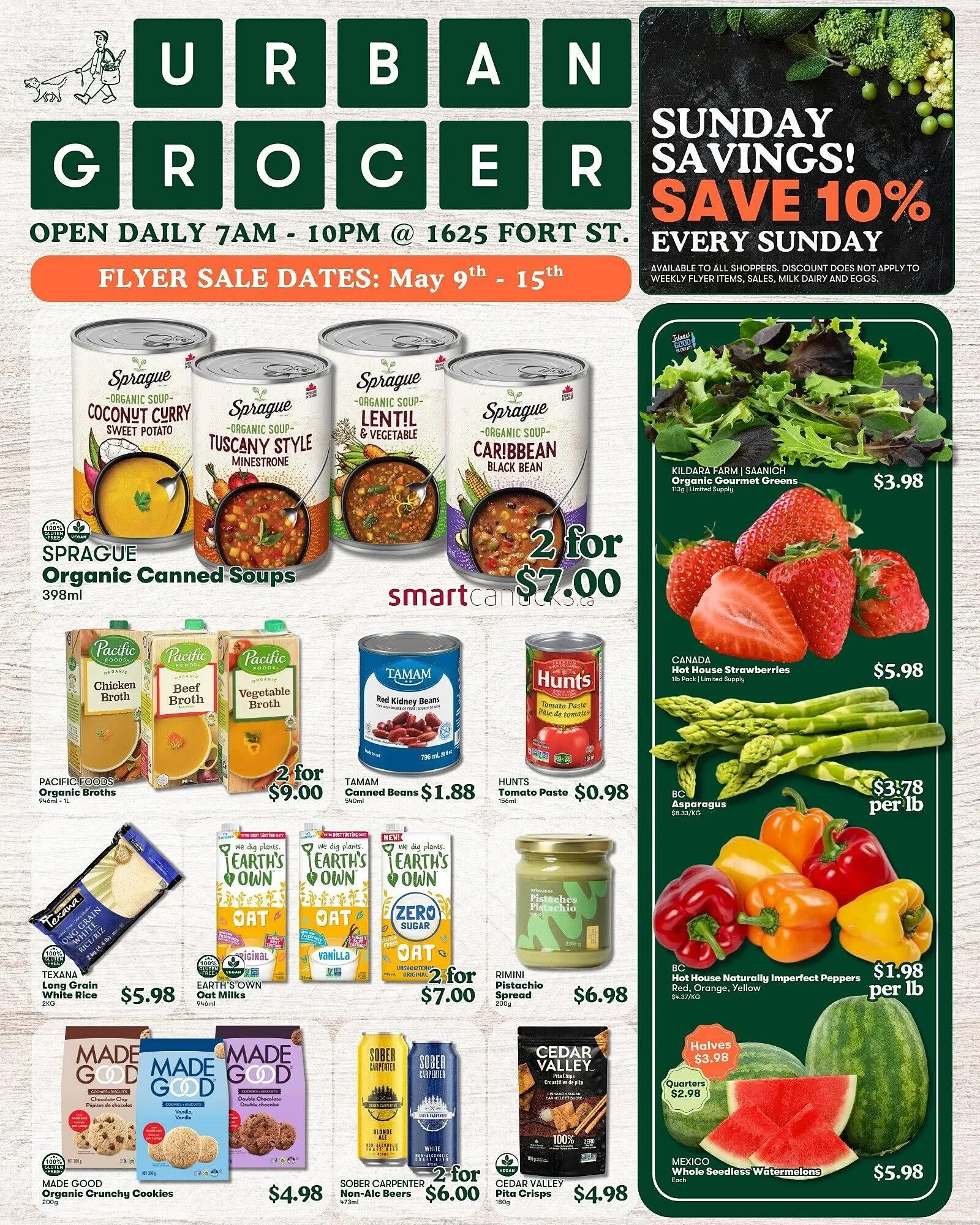 Urban Grocer flyer - 1