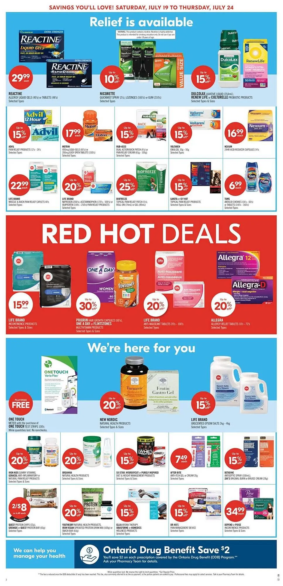 Shoppers Drug Mart flyer from July 19 to July 25 2025 - flyer page 6