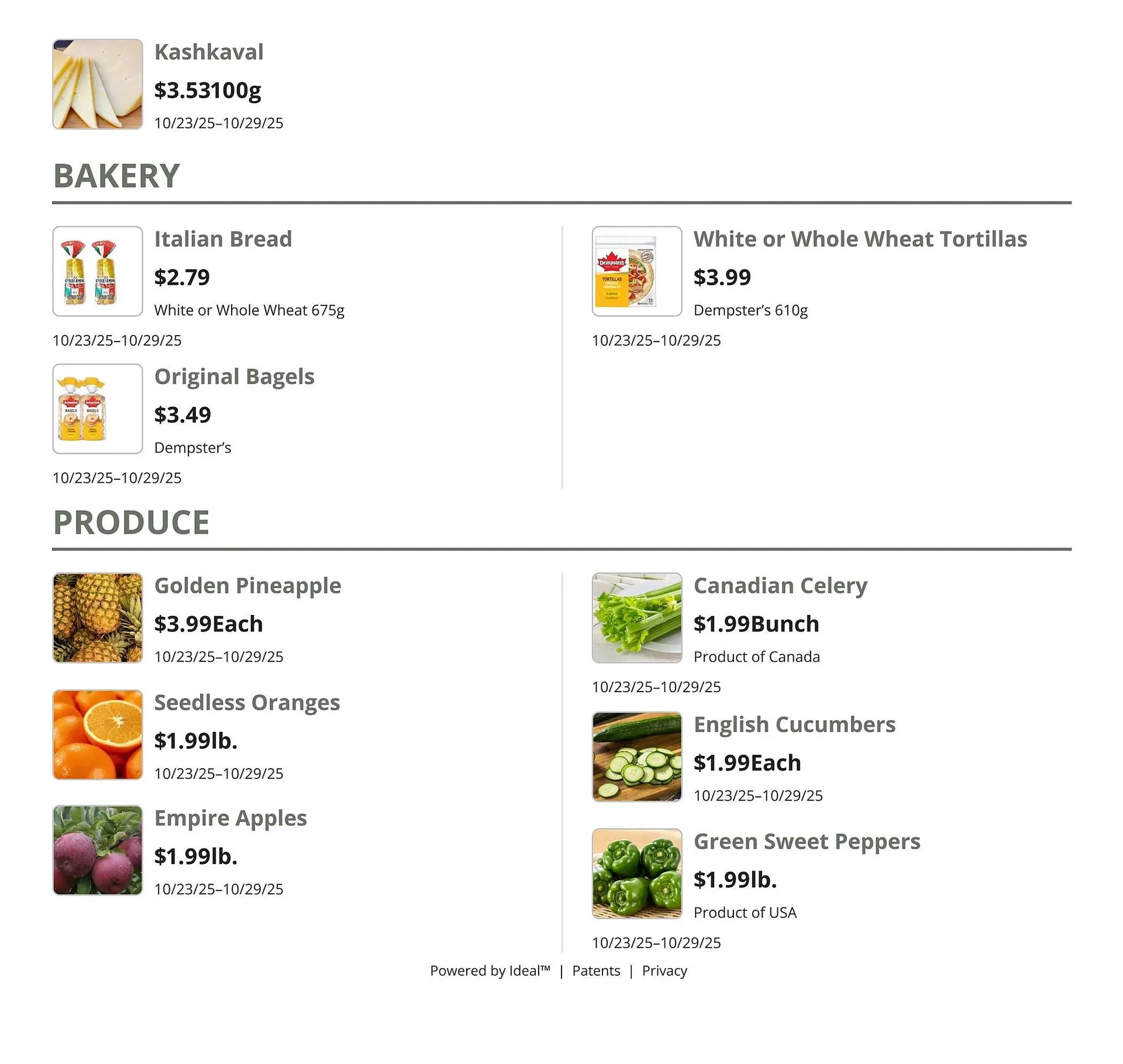 Lamantia's flyer from October 23 to October 29 2025 - flyer page 4