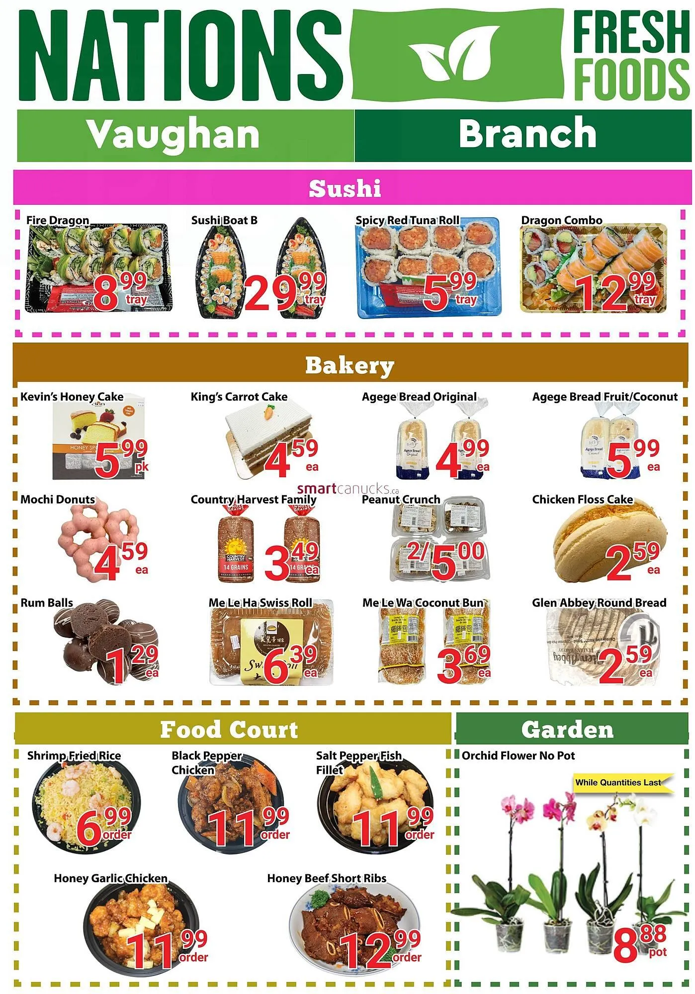 Nations Fresh Foods flyer from March 20 to March 26 2026 - flyer page 1