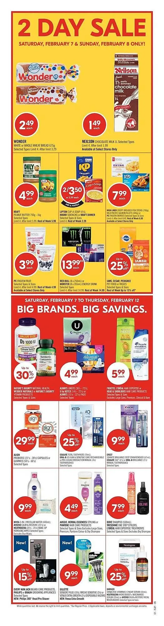 Shoppers Drug Mart flyer from February 7 to February 13 2026 - flyer page 3