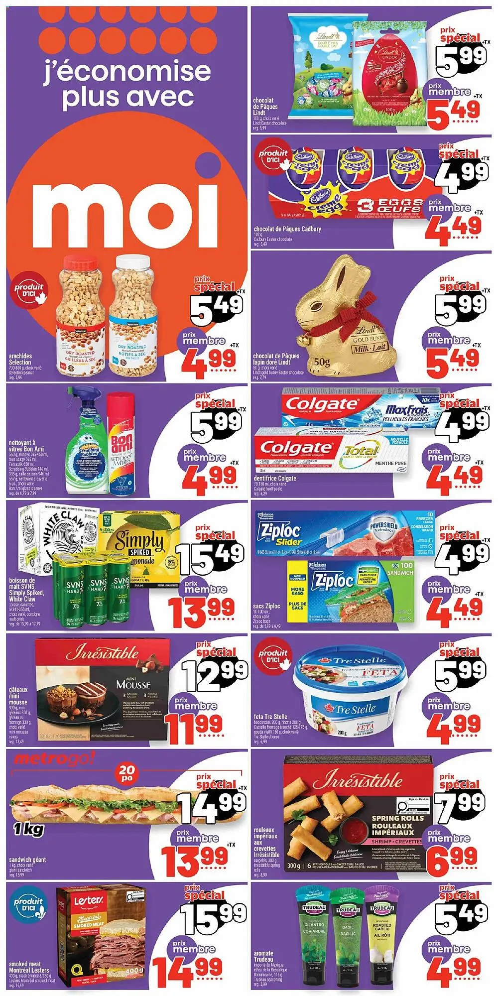 Metro flyer from March 19 to March 25 2026 - flyer page 15