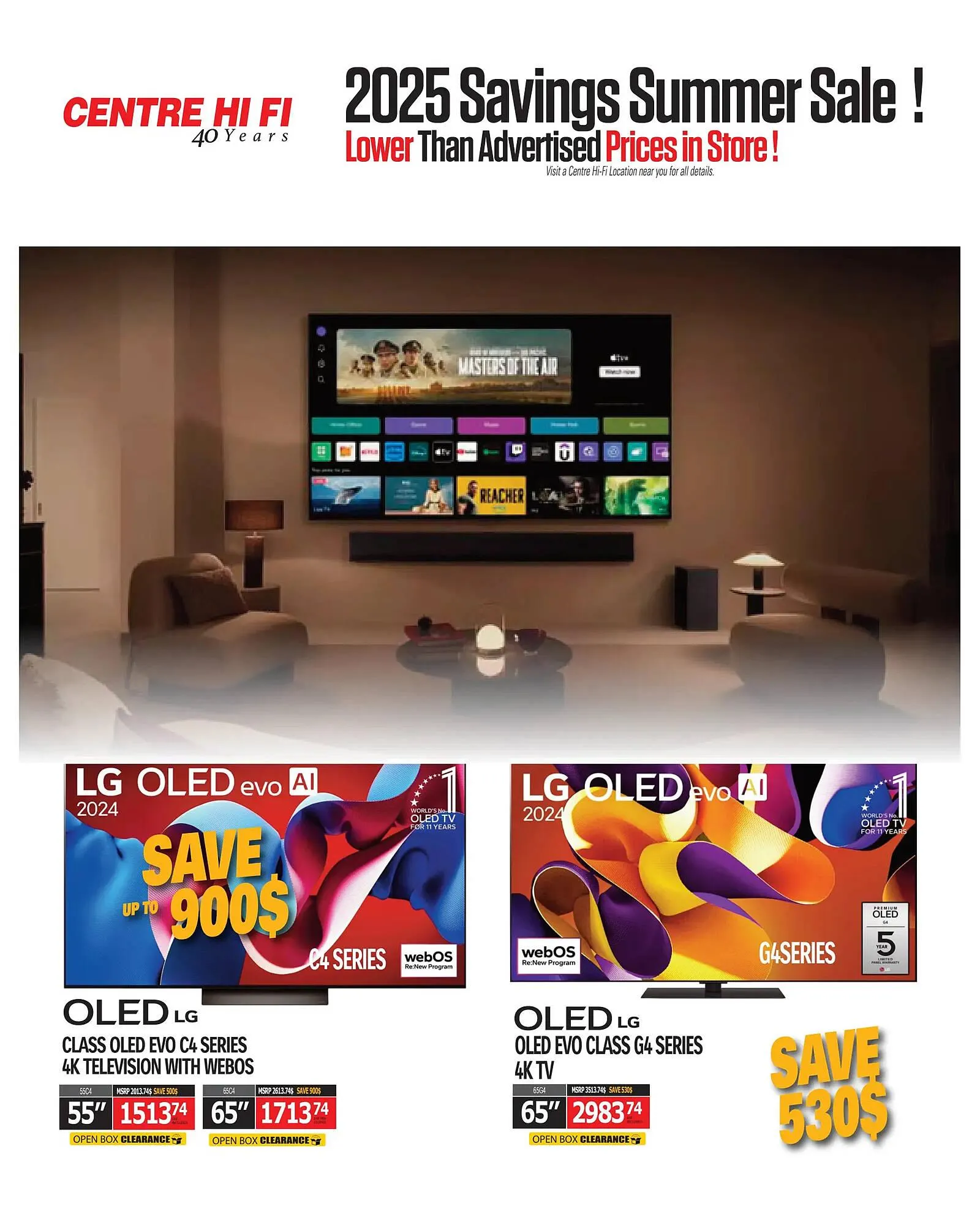 Centre Hi-Fi flyer from July 18 to July 24 2025 - flyer page 15