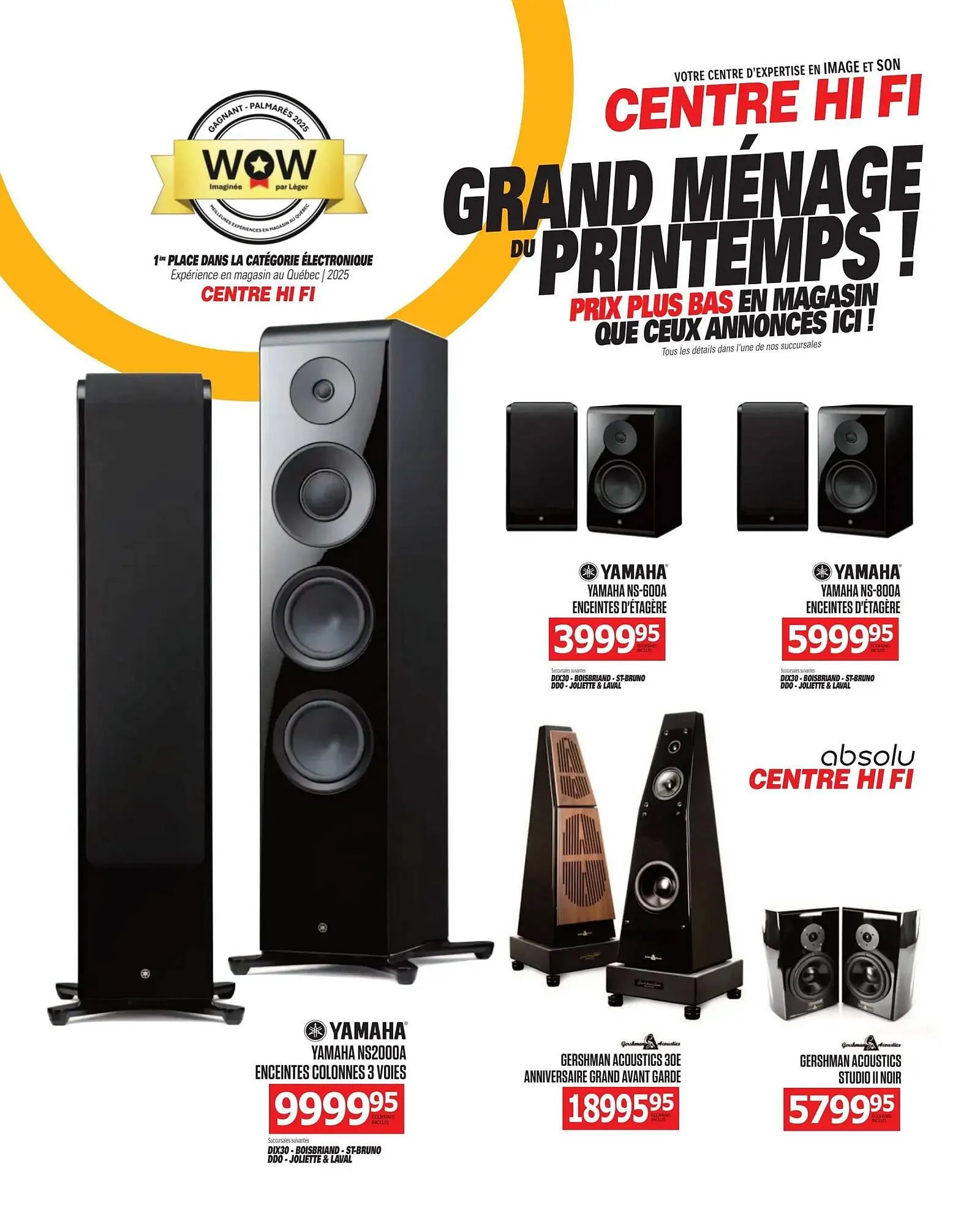 Centre Hi-Fi flyer from April 4 to April 6 2025 - flyer page 62