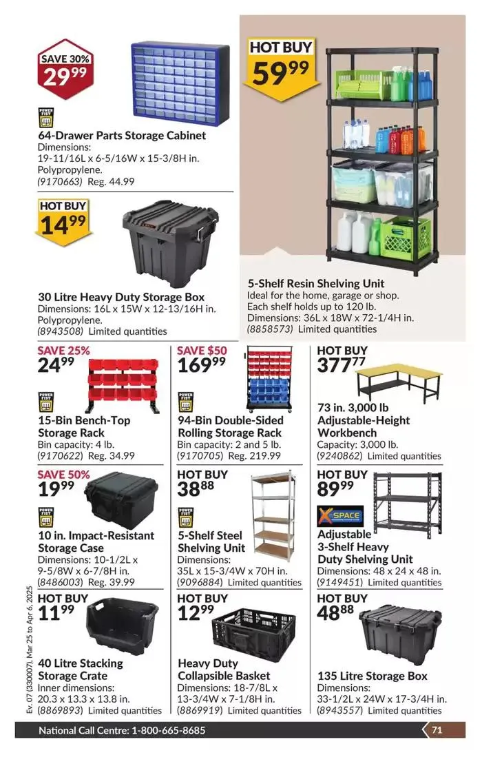 National Sale from March 25 to April 6 2025 - flyer page 76