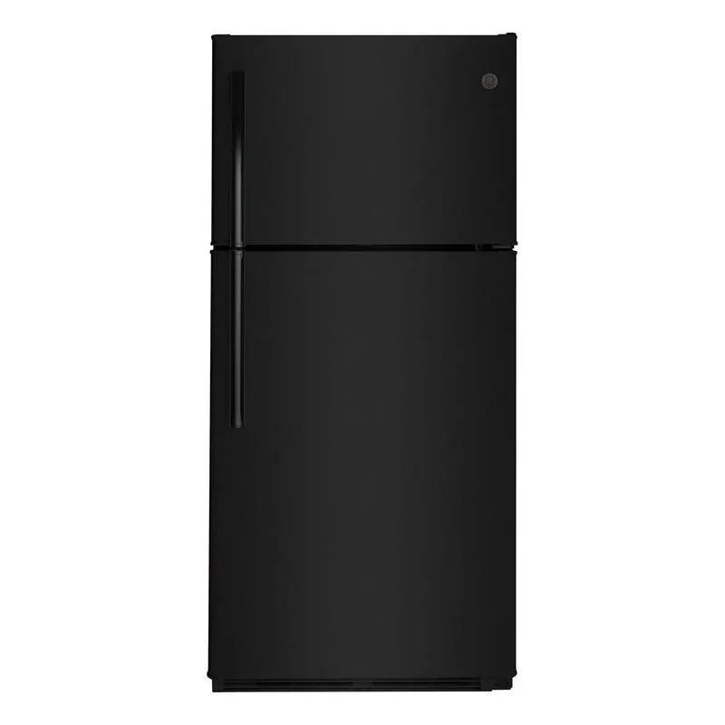 GE Réfrigérateur 18 pi3 30 po Noir Congélateur en haut - GTE18FTLKBB