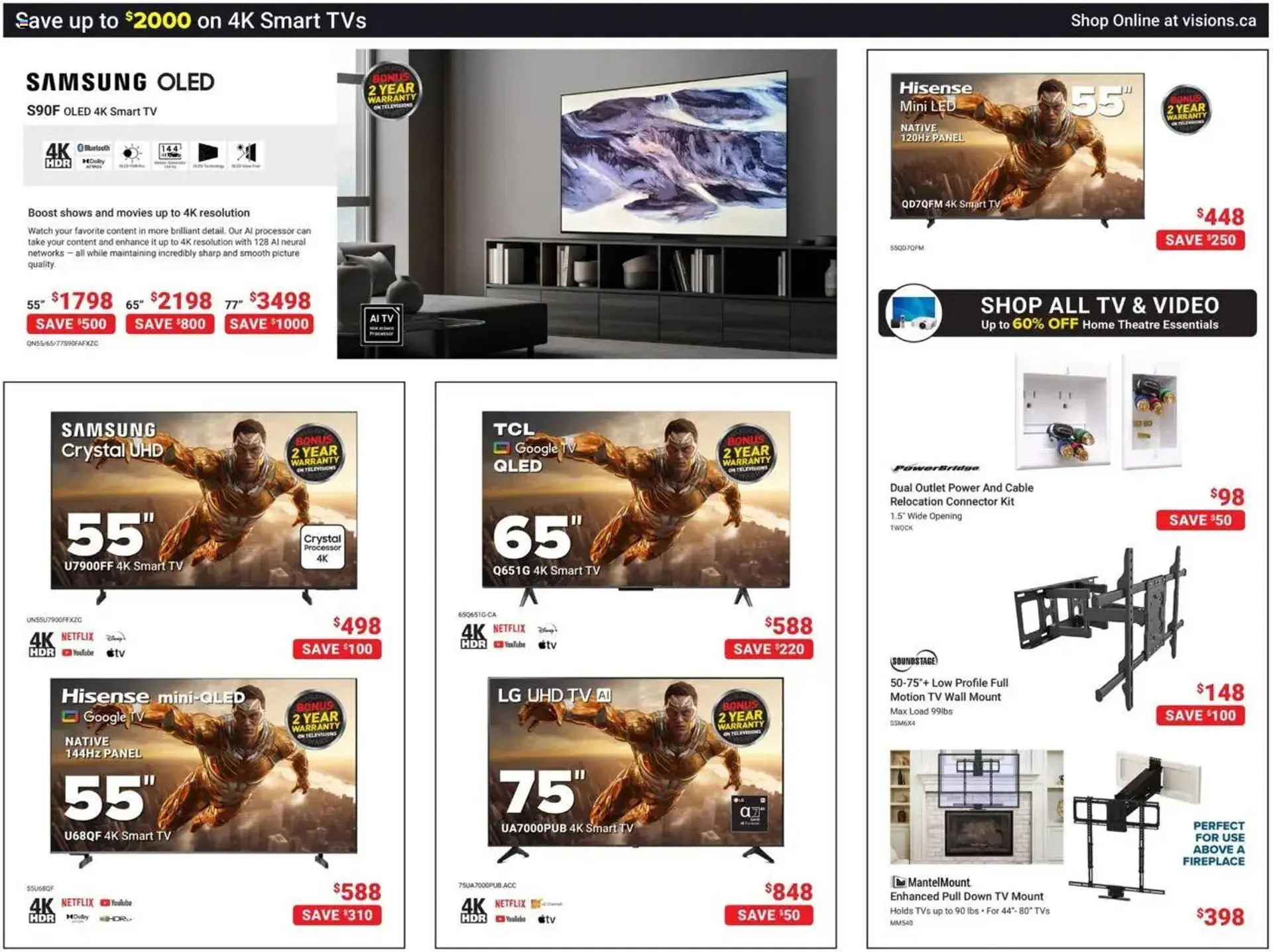Visions Electronics flyer from October 10 to October 17 2025 - flyer page 4