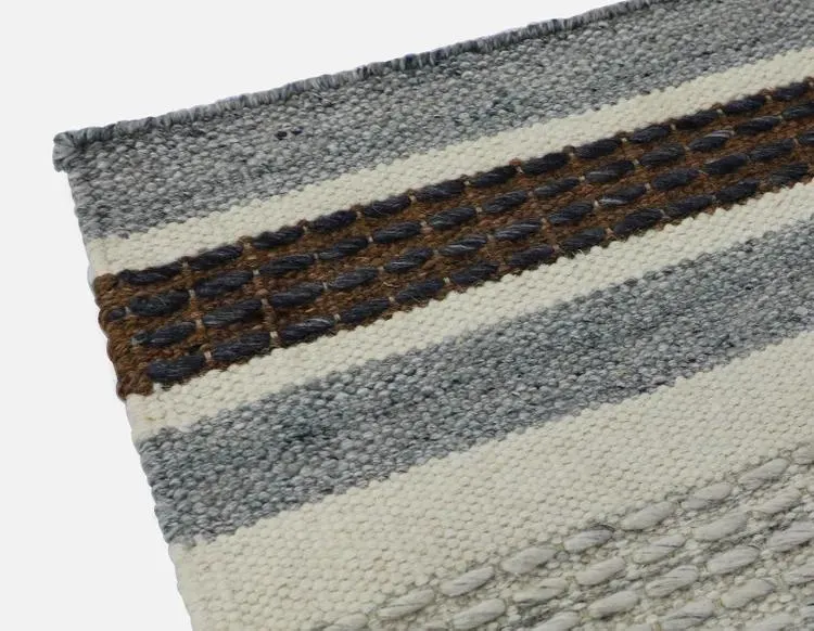 ROBERT handwoven wool rug 6'x9'