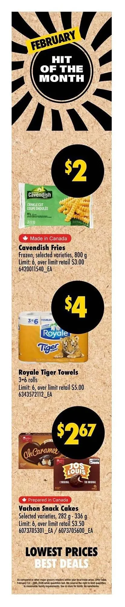 Wholesale Club flyer from February 19 to February 26 2026 - flyer page 3