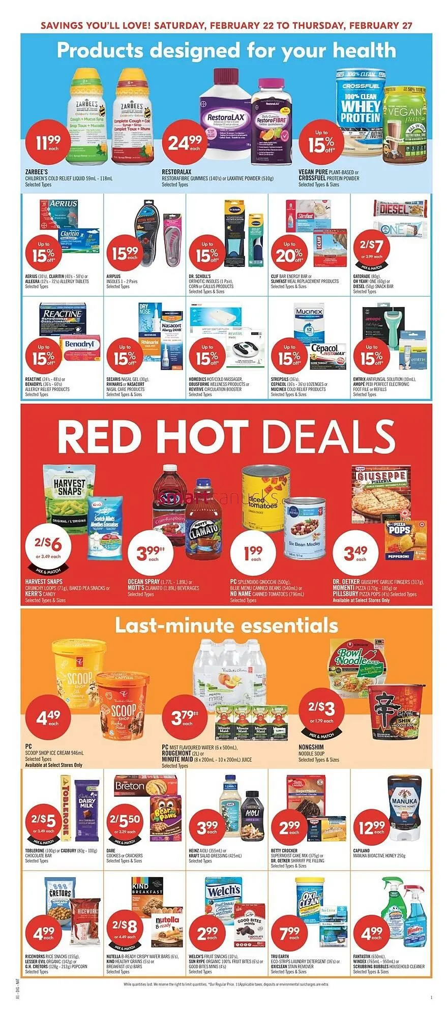 Shoppers Drug Mart flyer from February 22 to February 27 2025 - flyer page 14