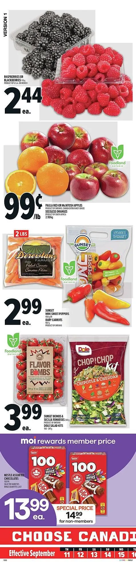 Metro flyer from September 11 to September 18 2025 - flyer page 2