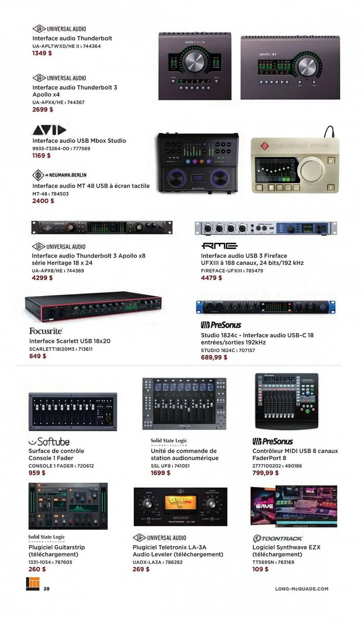 Long & McQuade flyer from November 3 to July 1 2024 - flyer page 28
