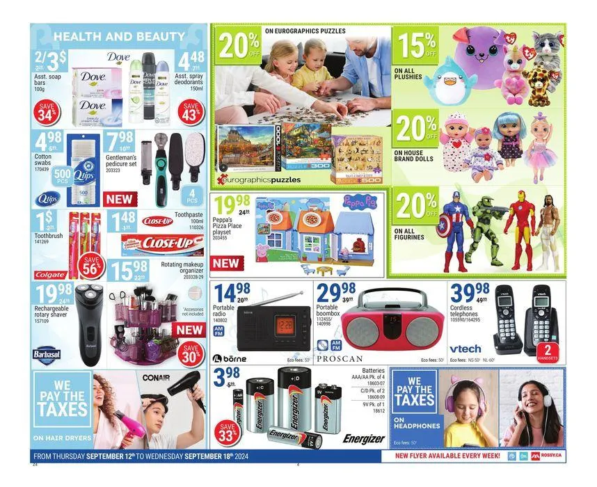 Top offers for all bargain hunters from September 12 to September 18 2024 - flyer page 4