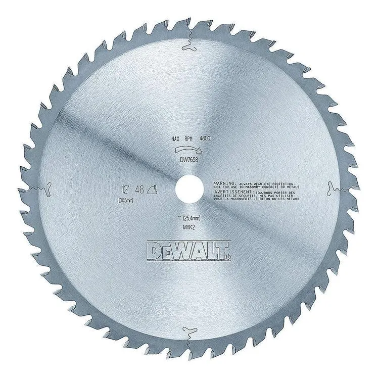 12" THINK KERF 48T SAW BLADE DEWALT