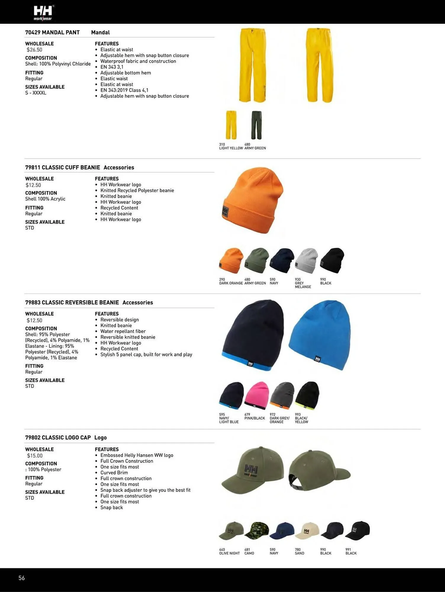 Helly Hansen flyer from September 11 to February 28 2026 - flyer page 56