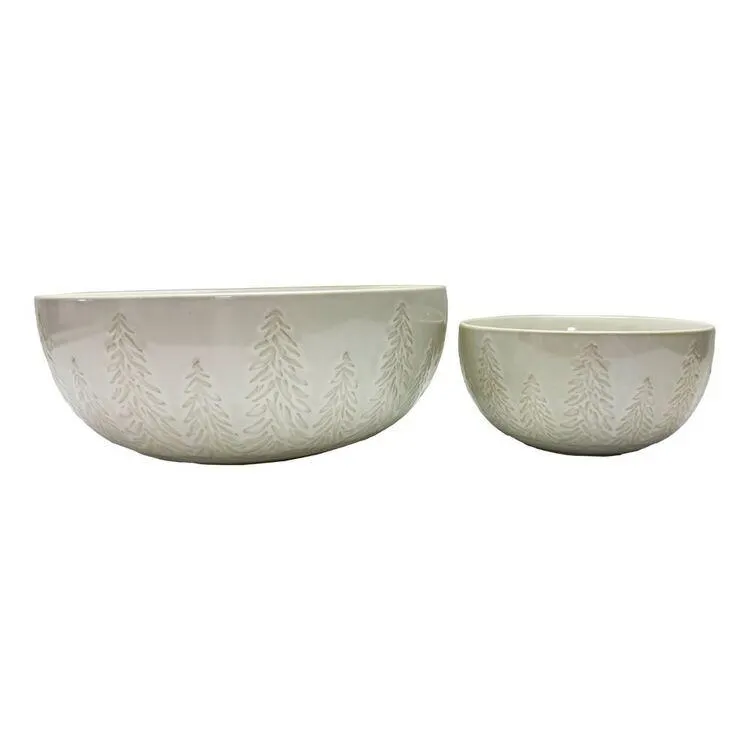 Bouclair Ceramic Bowl White