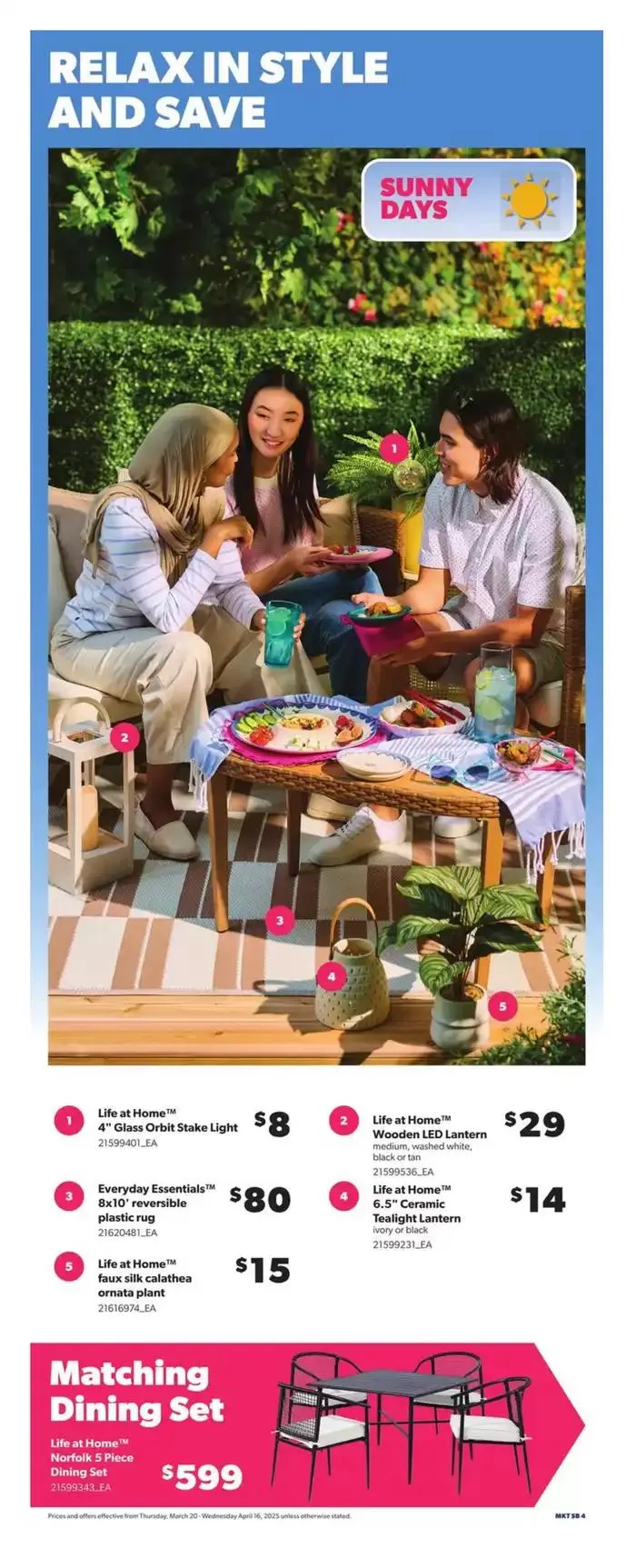 New offers to discover from March 20 to April 16 2025 - flyer page 4