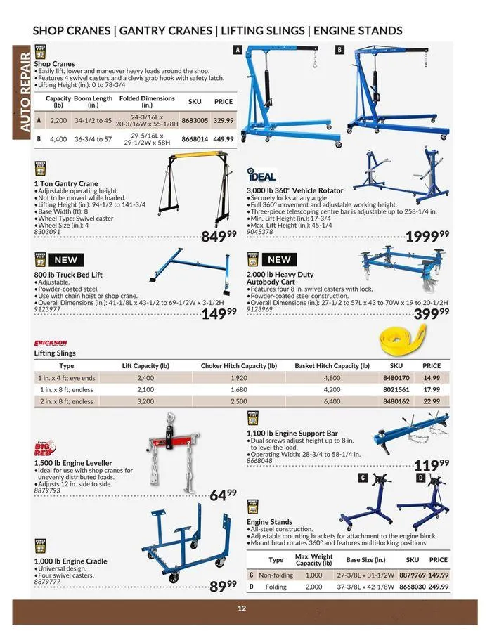Auto Repair Catalogue from April 23 to April 22 2025 - flyer page 12