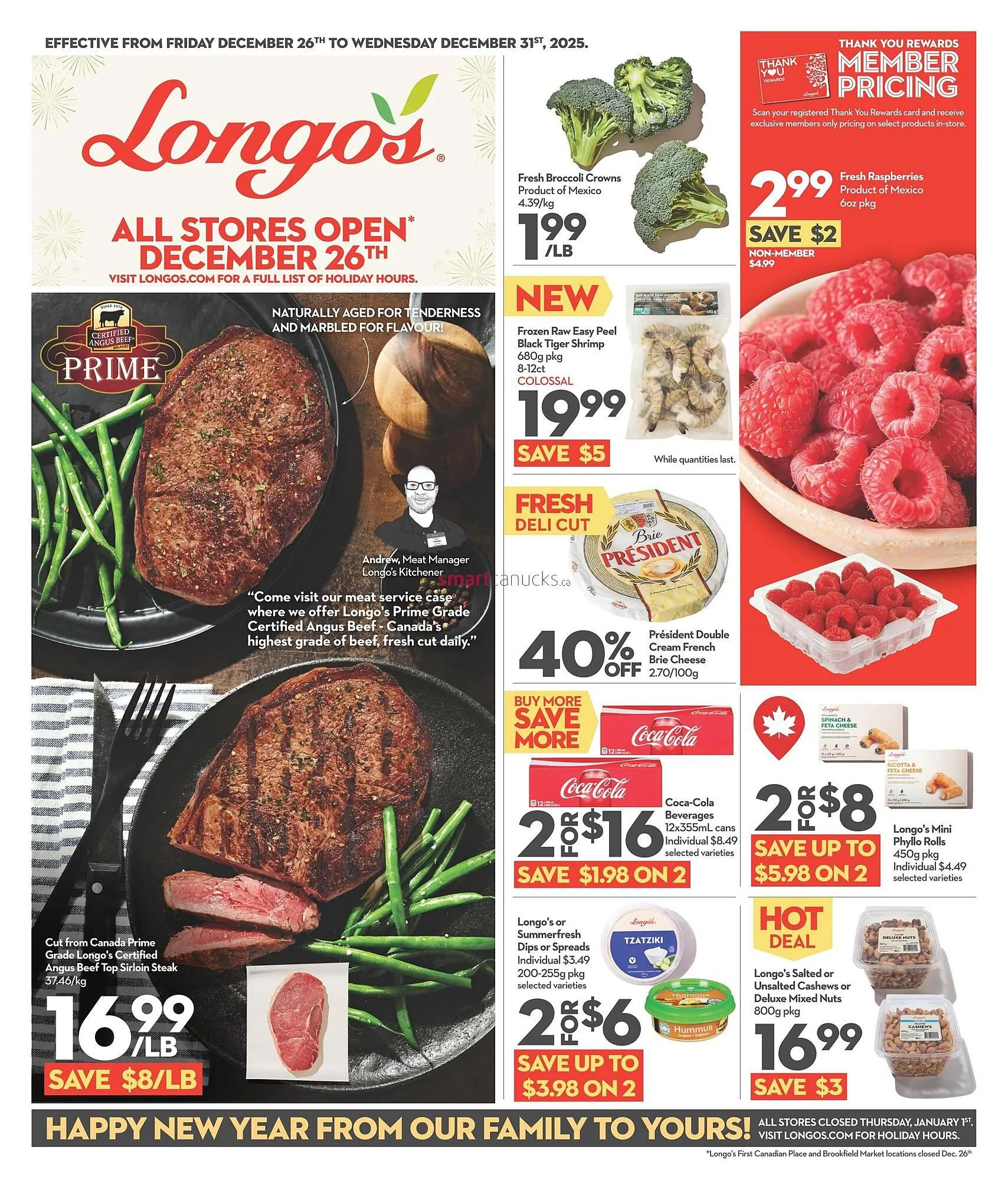 Longo's flyer from December 26 to December 31 2025 - flyer page 1