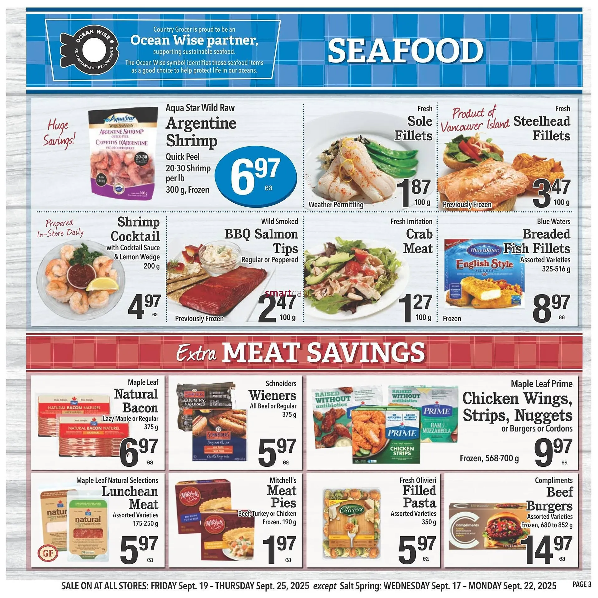 Country Grocer flyer from September 18 to September 24 2025 - flyer page 3