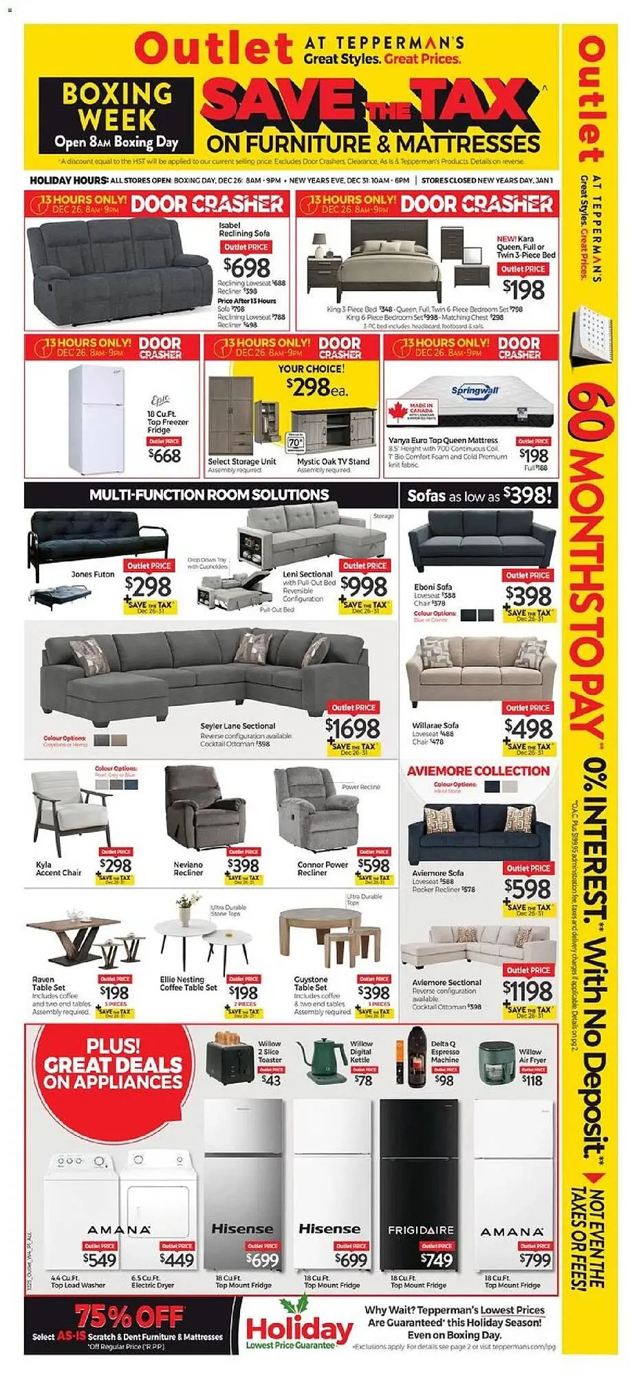 Tepperman's flyer from December 26 to December 31 2025 - flyer page 1